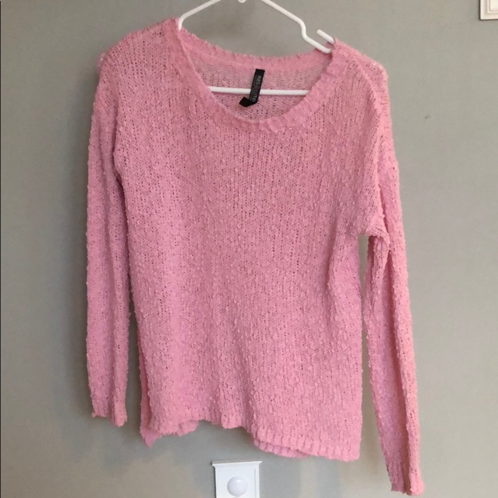 Pink Sweater
